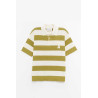 AMI BLANC CREME MATCHA AMI DE COEUR PATCH POLO